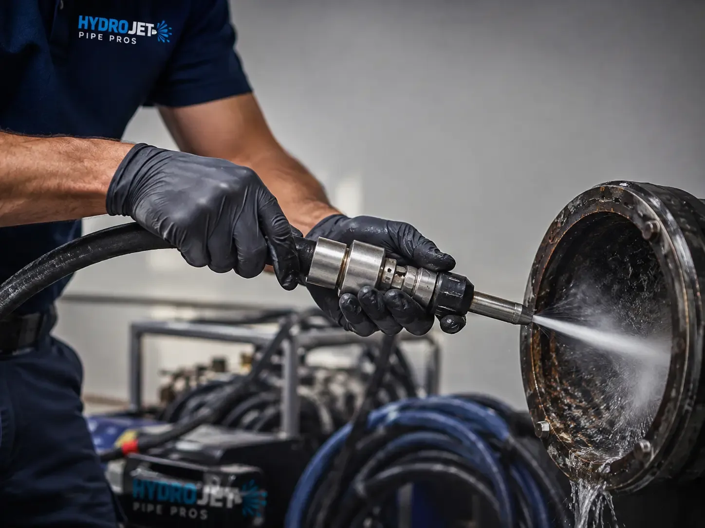 Hydro Jet Pipe Descaling in Union City, MI
